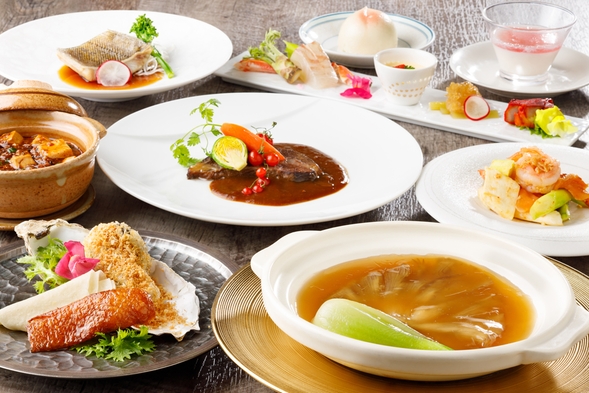 【中国料理・豪華】3・4月おすすめ「フカヒレの姿煮コース」【夕・朝食付】